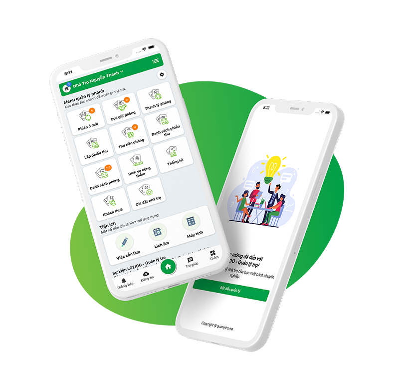 phần mềm quản lý phòng trọ trên điện thoại