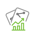 icon chức năng báo cáo thu, chi