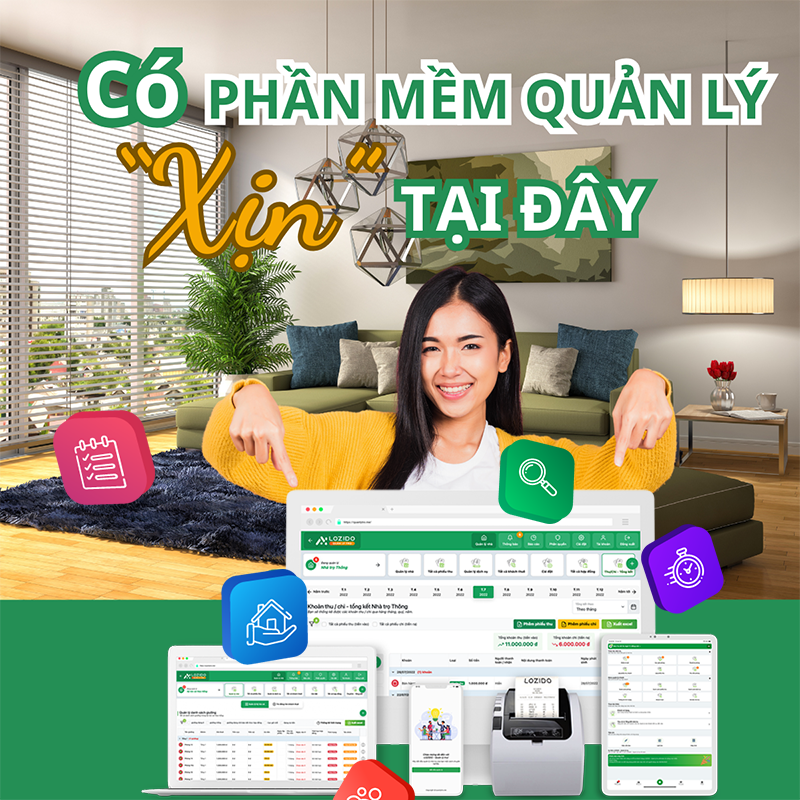 Phần mềm quản lý trọ